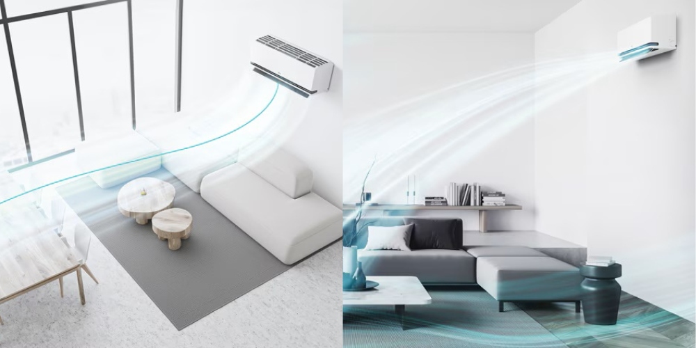 Máy Lạnh 2 Hp IDC18M2 giúp phân bổ luồng khí dễ chịu hơn