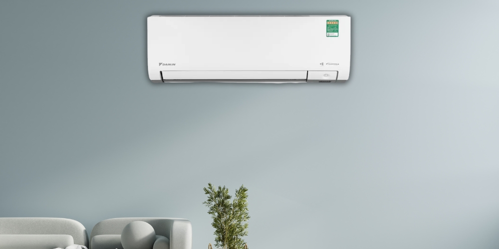 Máy Lạnh 3 Hp FTKM71AVMV màu trắng tối giản