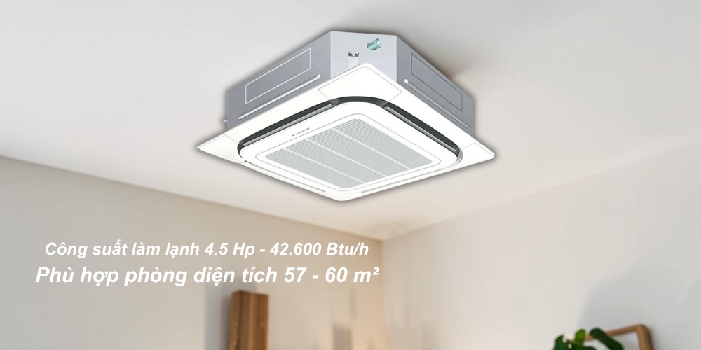 Máy Lạnh Âm Trần Daikin 4.5 Hp FCNQ42MV1 vận hành hiệu quả tại phòng diện tích lớn