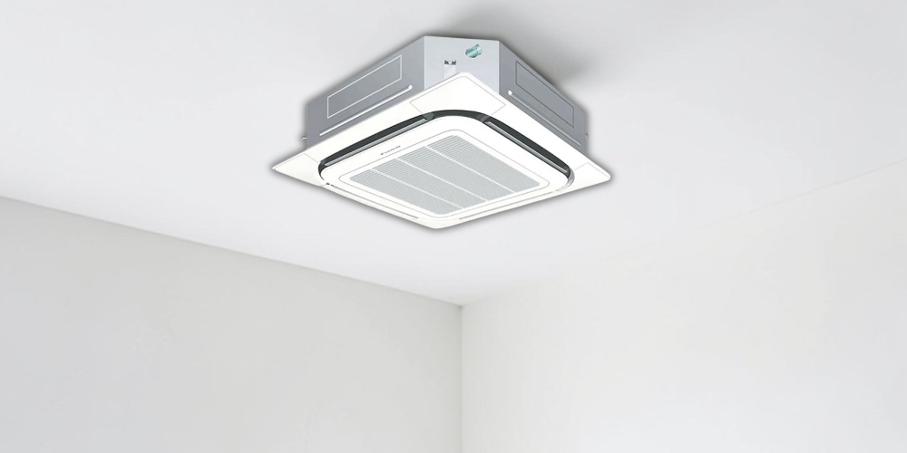Máy Lạnh Âm Trần FCNQ42MV1 thiết kế gọn đẹp giúp tối ưu không gian lắp đặt