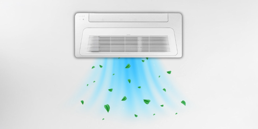 Máy Lạnh Âm Trần Samsung Inverter AC052FE1DKF/EA vận hành êm ái, tối ưu điện năng hiệu quả