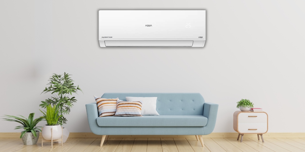Máy Lạnh AQA-RV18QE2 thiết kế tối giản với gam màu trắng hiện đại