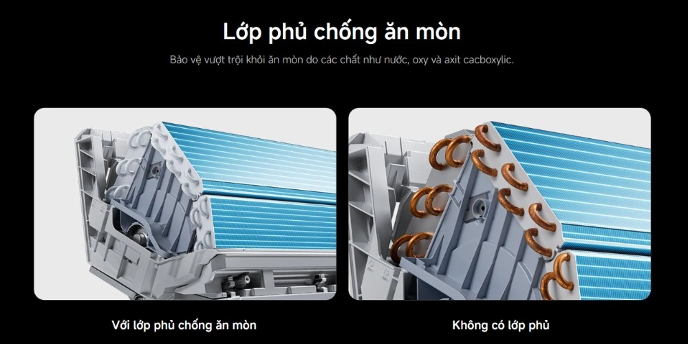 Máy Lạnh ASC-12WO/N2C5-VN chống ăn mòn tốt