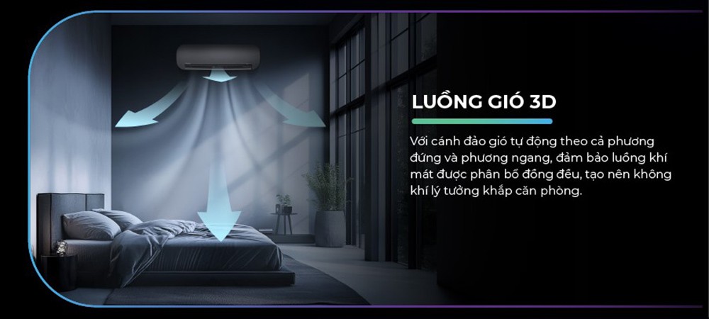 Máy Lạnh Daikin MTKC35AVMVW mang lại cảm giác mát lạnh đồng đều