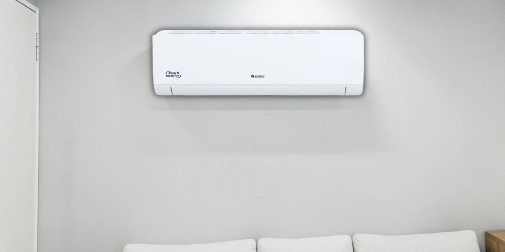 Máy Lạnh Gree BD18CI sở hữu kiểu dáng hiện đại, tông trắng trung tính