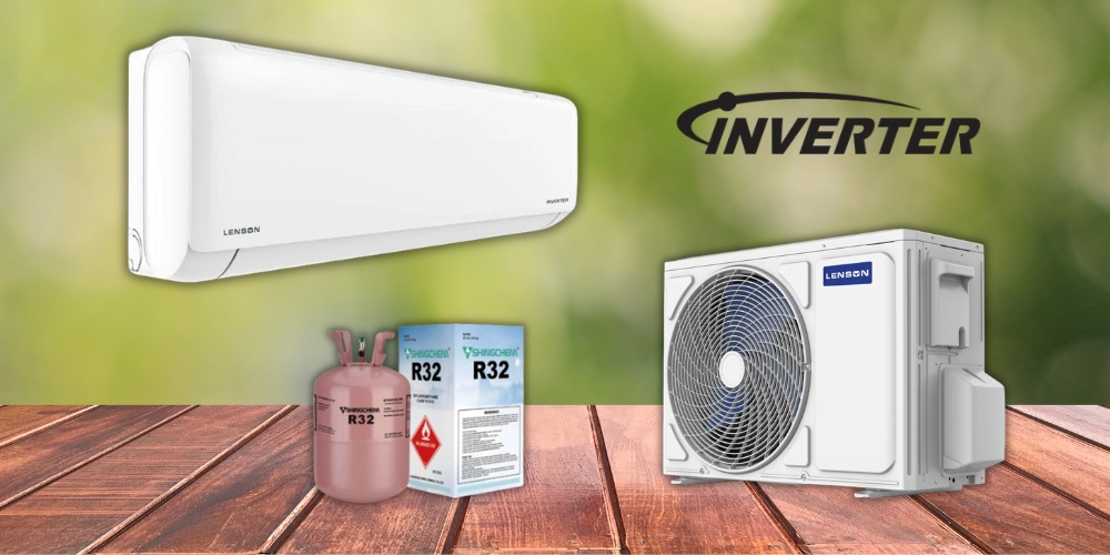 Máy Lạnh Inverter 1.5 Hp LV-12CX1 tiết kiệm điện, dùng gas R32