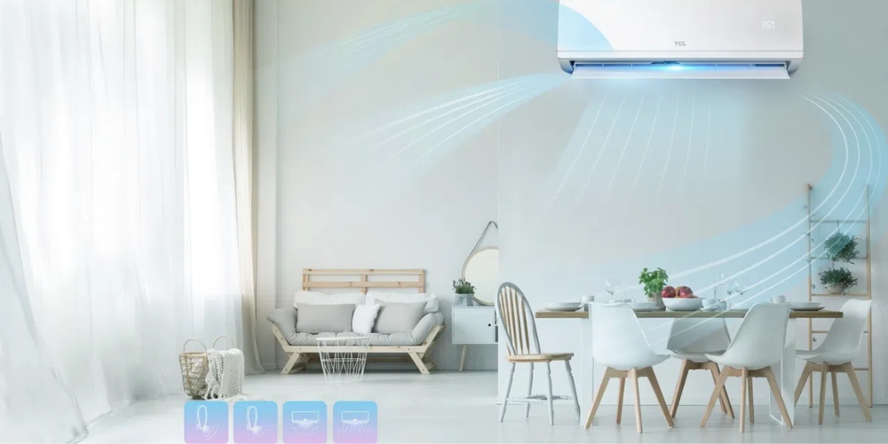 Máy Lạnh Inverter 1 Hp TBI-10CSD/TPHI đảo gió 4 hướng