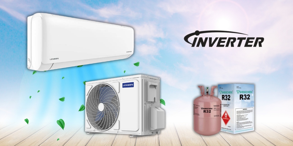 Máy Lạnh Inverter 2.5 Hp LV-24CX1 sử dụng gas R32 giúp tiết kiệm điện và làm lạnh tối ưu