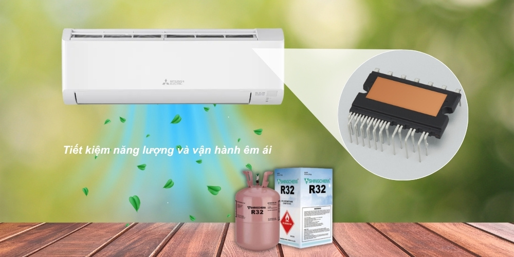 Máy Lạnh Inverter MSY/MUY-JA35VF hoạt động êm ái, tiết kiệm điện năng