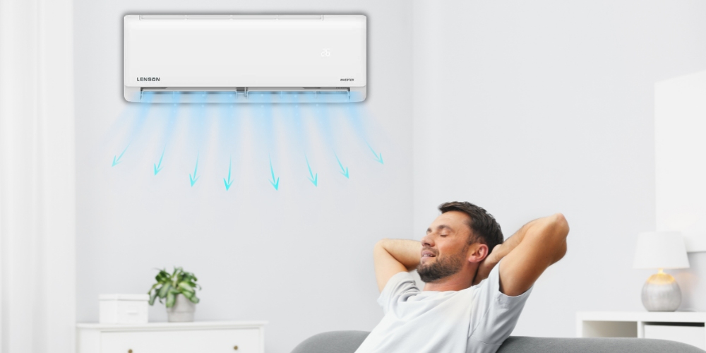 Máy Lạnh Lenson 1.5 Hp LV-12CX1 vận hành êm cho giấc ngủ ngon