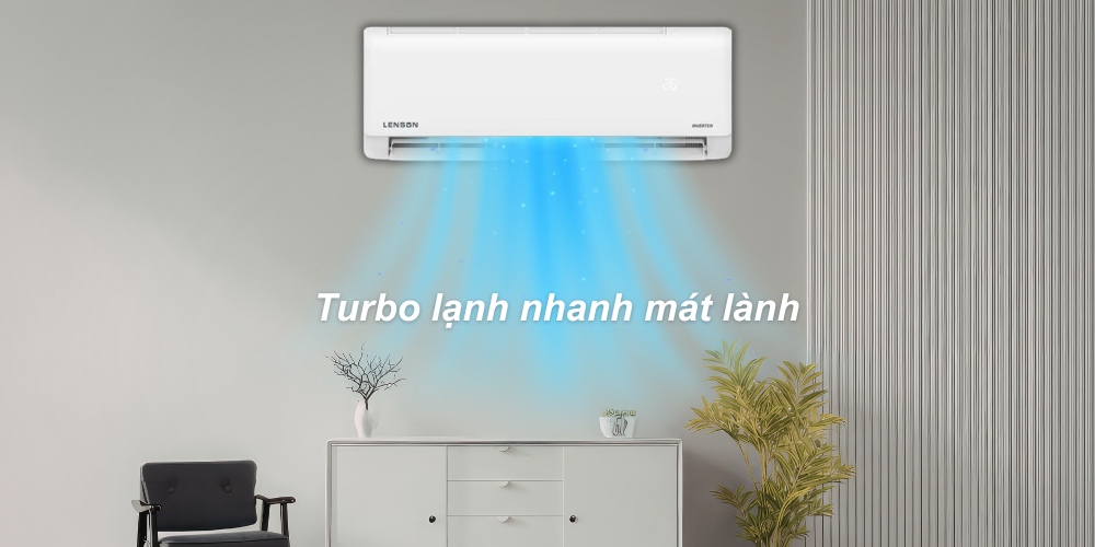 Máy Lạnh Lenson 2.5 Hp LV-24CX1 mang lại không gian mát lạnh tức thì