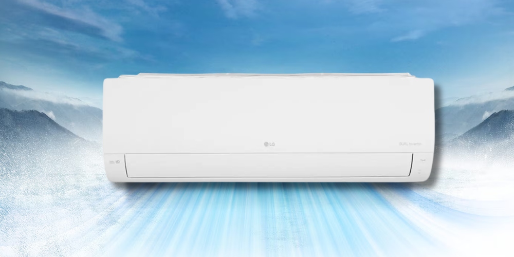 Máy Lạnh LG Inverter IEC24M2 thiết kế hiện đại, chắc chắn