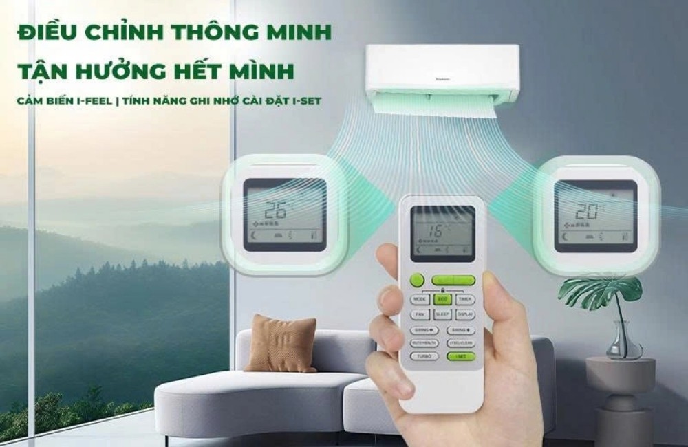 Máy Lạnh Nagakawa Inverter 1.5 Hp NIS-C12R2T62 với cảm biến I-Feel