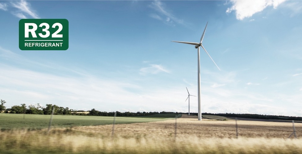 Máy Lạnh Panasonic Inverter 1 Hp CU/CS-PU9CKH-8D sử dụng gas R32