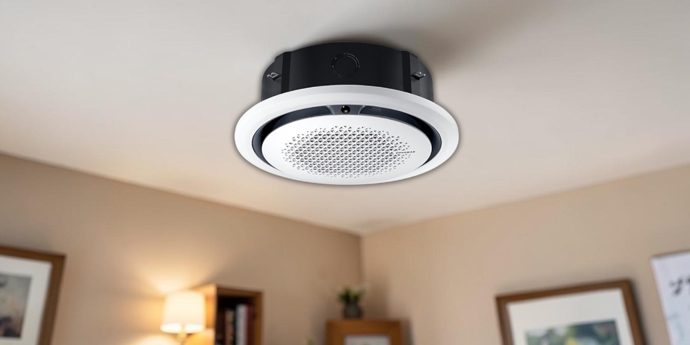 Máy Lạnh Samsung 360 Cassette AC100FE6DKF phân bổ khí lạnh đồng đều đến từng góc phòng