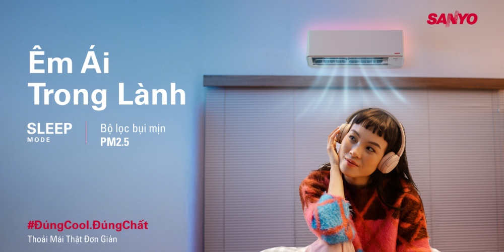 Máy Lạnh Sanyo SO/SI-12TSJIVNB tích hợp lọc bụi PM2.5