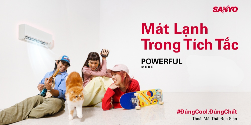 Máy Lạnh SO/SI-9TSJIVNB làm mát nhanh với chế độ Powerful