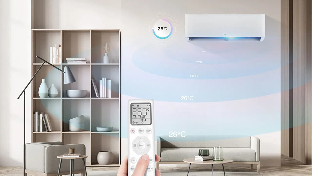 Máy Lạnh TCL Inverter 1.5 Hp TBI-13CSD/TPHI tự điều chỉnh nhiệt độ theo vị trí remote