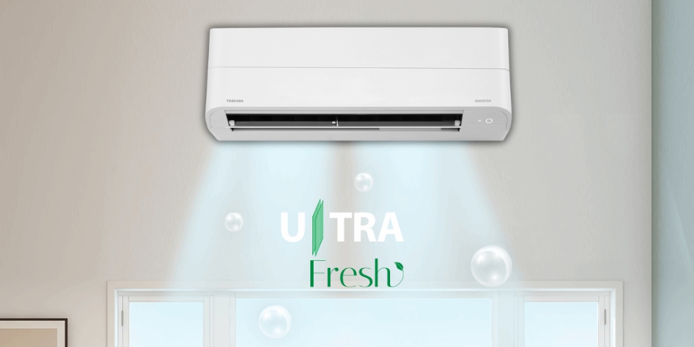 Máy Lạnh Toshiba RAS-H10P2KCVG loại bỏ vi khuẩn và bụi mịn hiệu quả