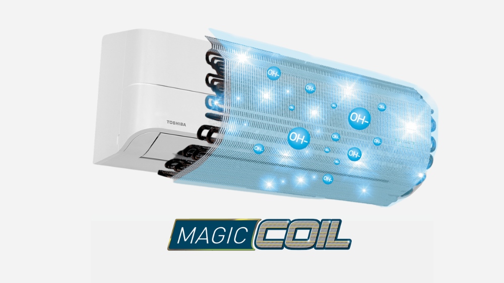Công nghệ chống bám bẩn dàn lạnh Magic Coil