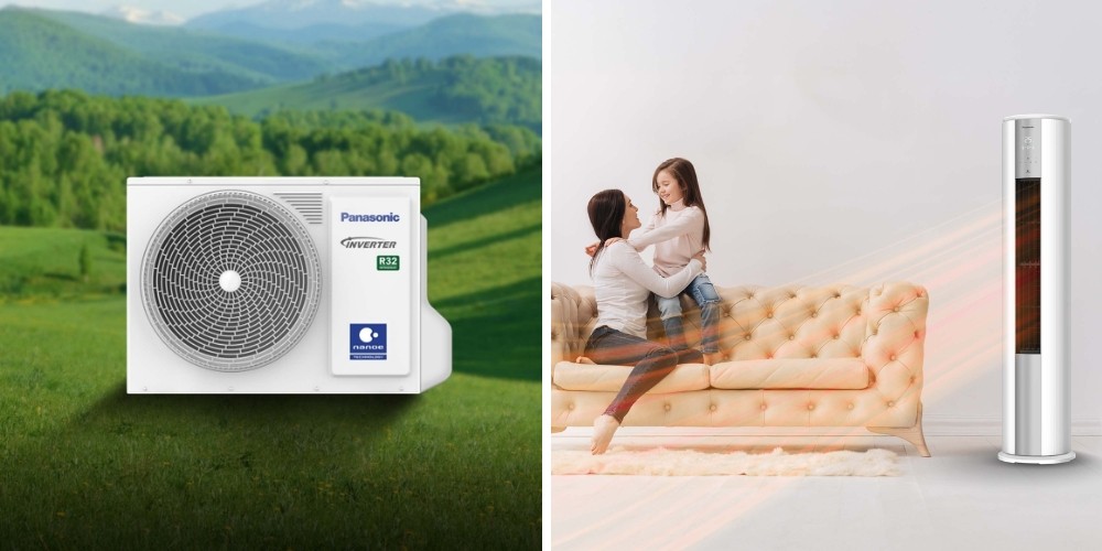 Máy Lạnh Tủ Đứng 3 Hp CU/CS-NZ24CF1H-8H trang bị công nghệ Inverter