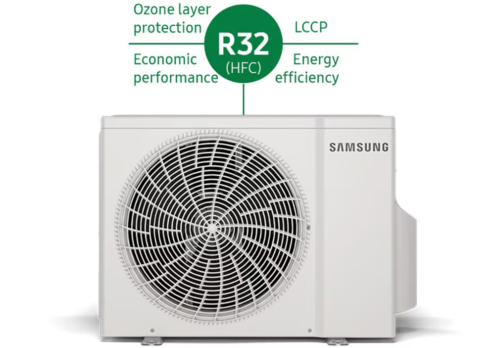 Máy Lạnh WindFree AR60H10D1MW sử dụng gas R32 thân thiện môi trường
