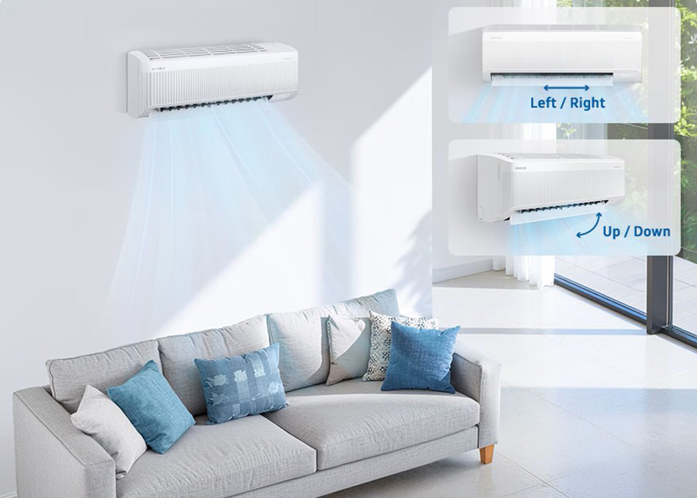 Máy Lạnh WindFree Inverter 1 Hp AR60H10D1MW  thổi gió 4 hướng