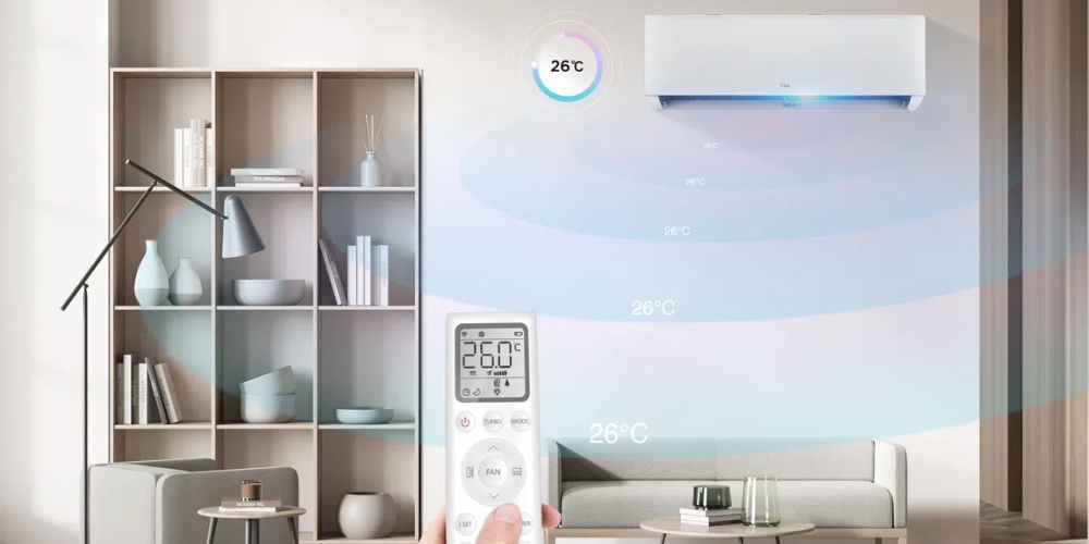 TCL TBI-10CSD/TPHI mang lại sự thoải mái nhờ cảm biến nhiệt thông minh