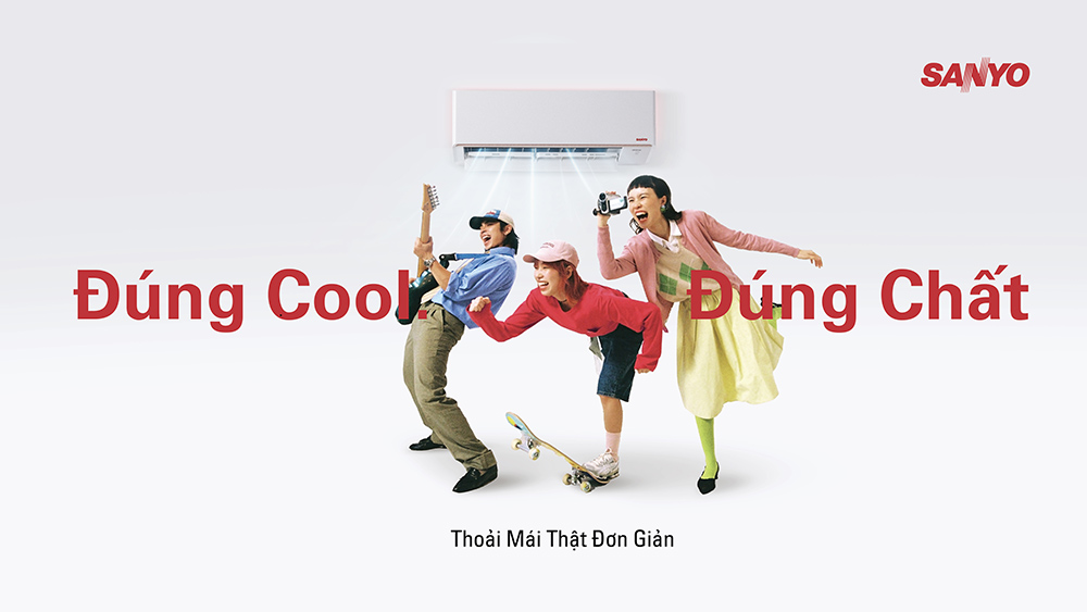 Thương hiệu Sanyo đến từ Nhật Bản