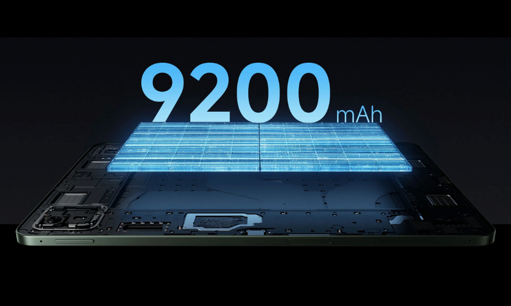 Dung lượng pin Xiaomi Pad 8 8GB 128GB