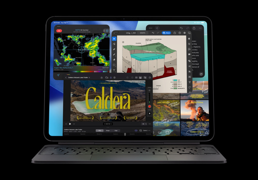 Màn hình iPad Pro 11 M5 Wi-Fi 256GB Bạc