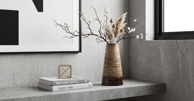 bình hoa gốm sứ giá tốt L586 simplehome