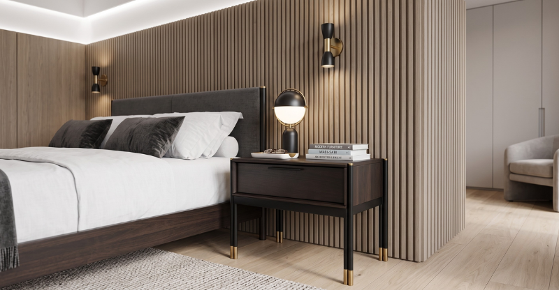 Tủ đầu giường cao cấp giá tốt Bosa Gausmann