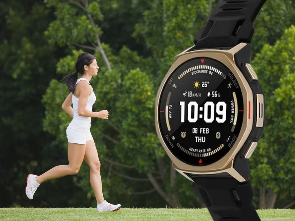Amazfit T-Rex 3 Pro 44mm Dây Silicone hỗ trợ luyện tập thể thao