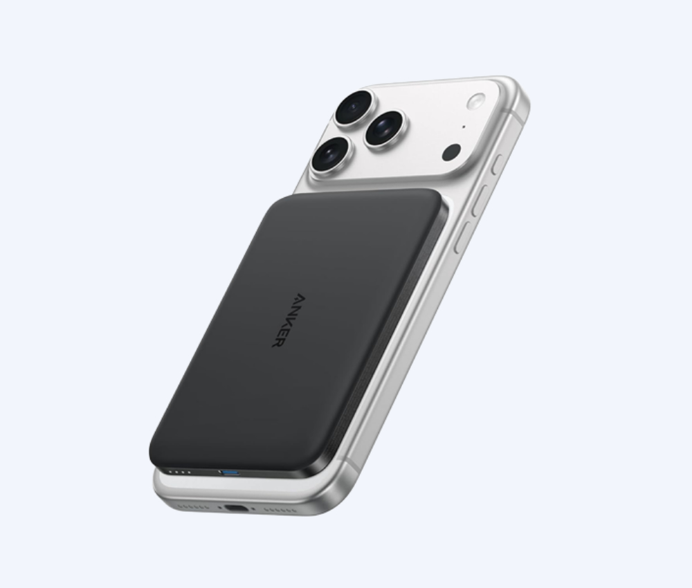 Anker Pin Mag 1C 15W 5000mAh sạc từ tính