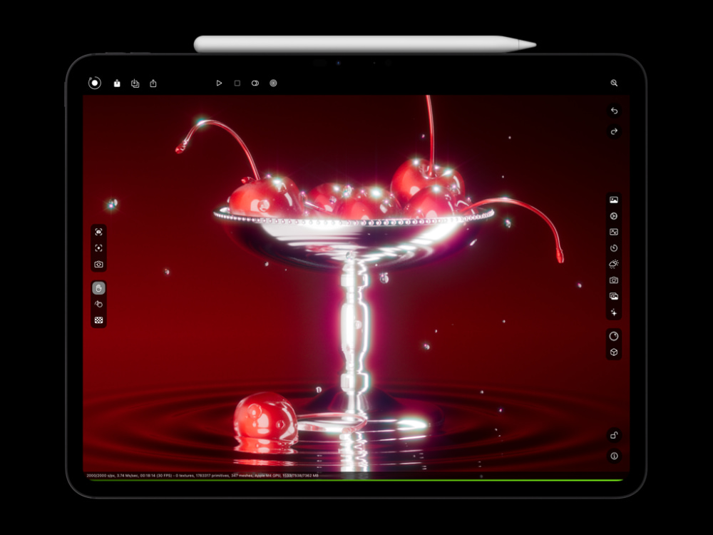 Apple Pencil Pro có thể gắn vào iPad bằng nam châm