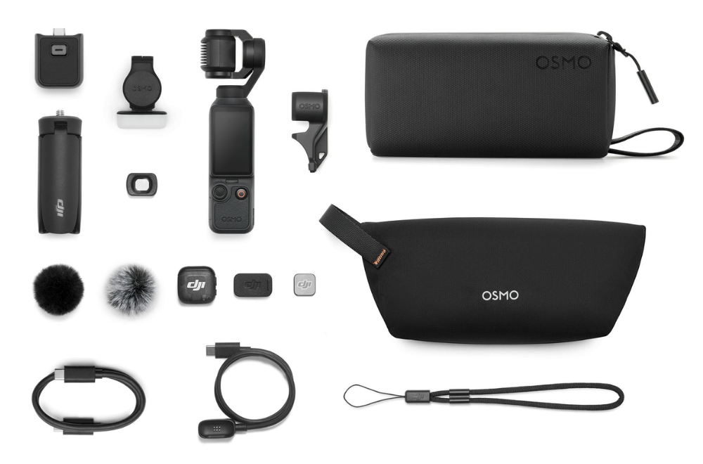 Bộ phụ kiện của phiên bản DJI Osmo Pocket 4 Creator Combo