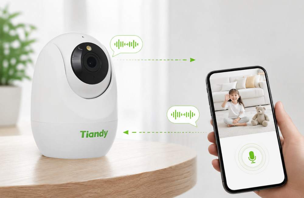 Camera Tiandy TC-H322N 9IA-4 đàm thoại 2 chiều