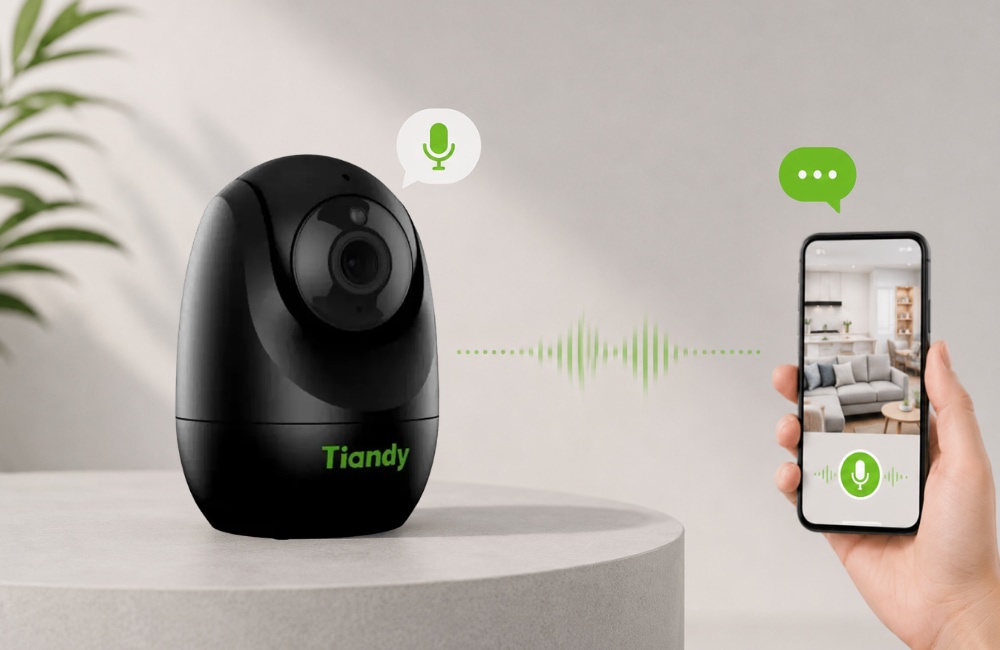 Camera Quan Sát Tiandy H610 đàm thoại 2 chiều