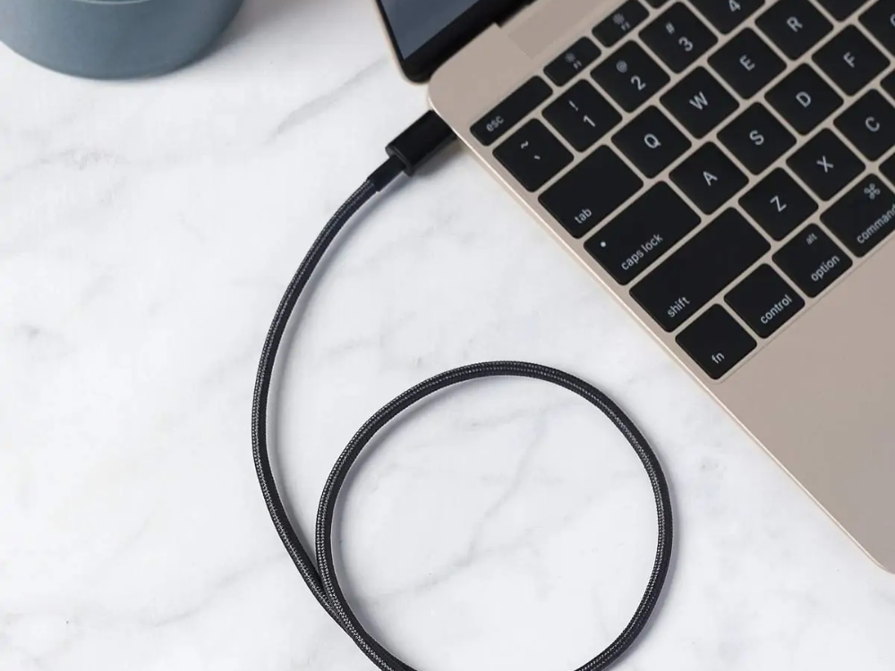 Cáp sạc Anker 322 A-C 0.9m Nylon Đen truyền dữ liệu