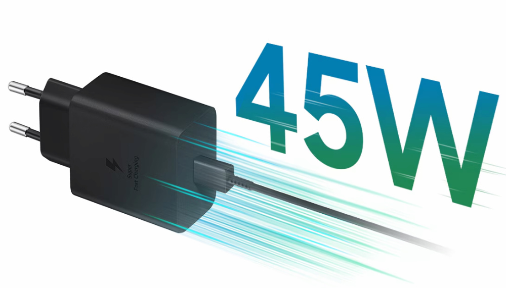 Củ Sạc Type C Samsung 45W đen (Kèm cáp 1.8m) sạc nhanh