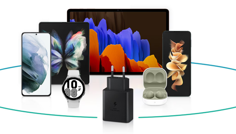 Củ Sạc Type C Samsung 45W đen (Kèm cáp 1.8m) sạc được nhiều thiết bị