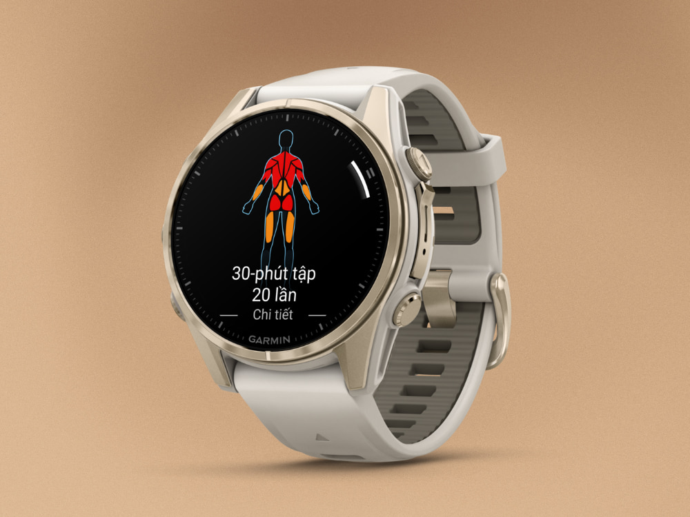 Garmin Fenix 8 43mm hỗ trợ đa dạng môn thể thao