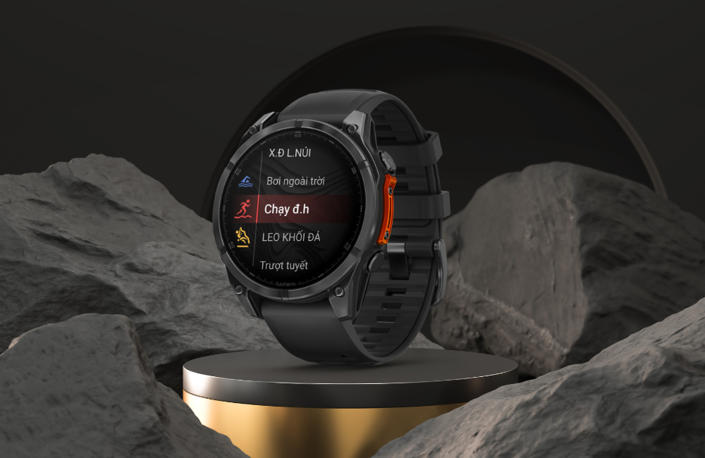 Garmin Fenix 8 47mm hỗ trợ đa dạng môn thể thao