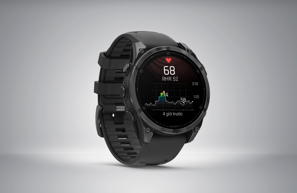 Garmin Fenix 8 47mm theo dõi sức khỏe toàn diện