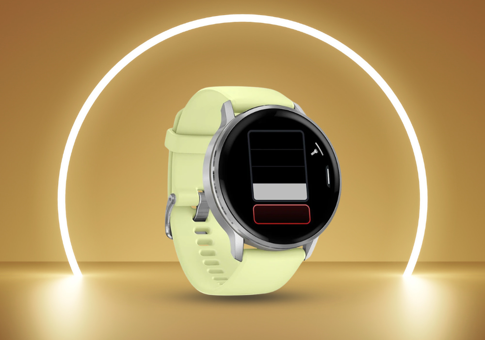 Garmin Venu 4 45mm dây silicone có đèn pin