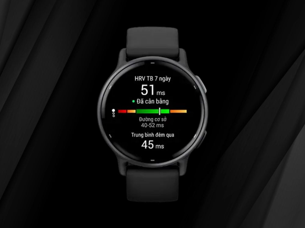 Garmin Vivoactive 5 dây silicone theo dõi sức khỏe