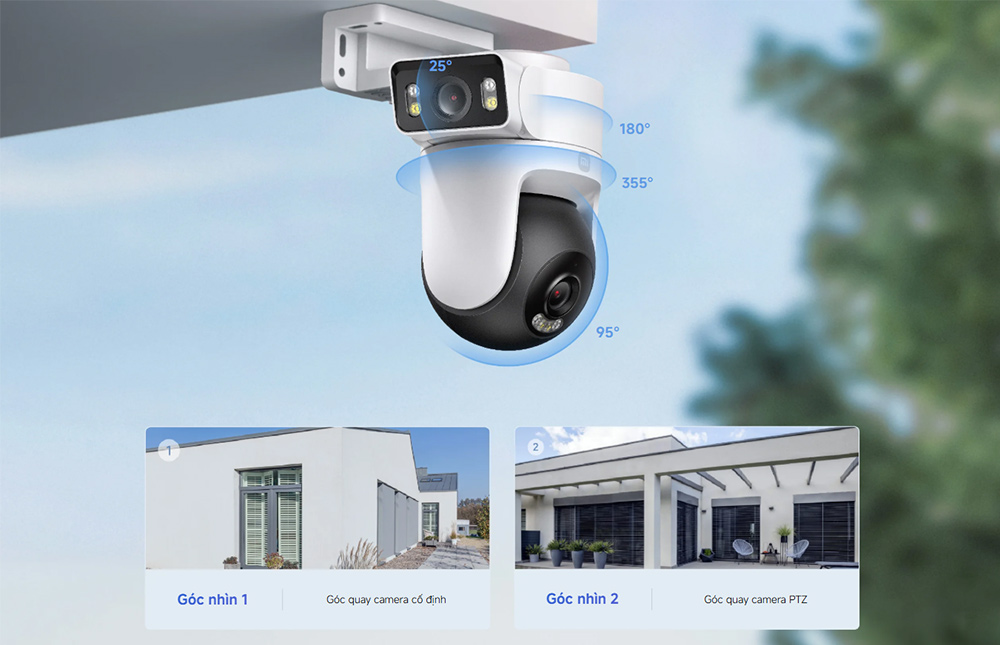 Một thiết bị, nhiều góc nhìn với Xiaomi Camera CW500 Dual EU