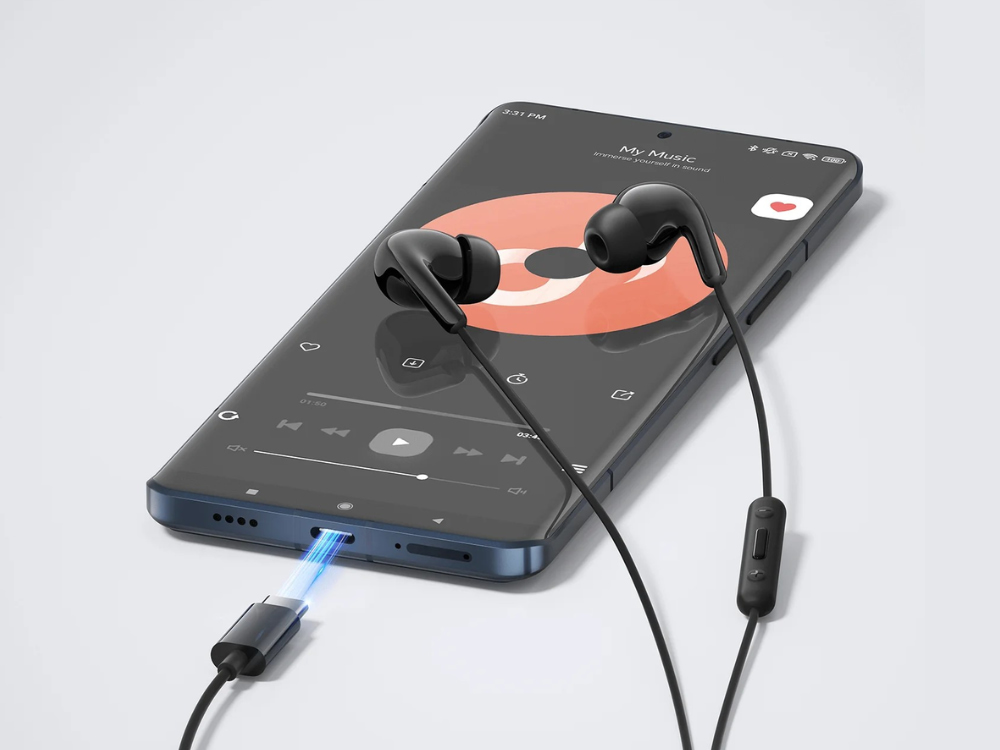 Tai nghe (EARPHONES) Xiaomi Type-C kết nối hiện đại