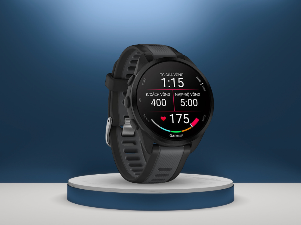 Thiết kế Garmin Forerunner 165